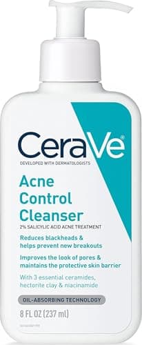 CeraVe Acne Control Cleanser (2% Salicylic Acid)