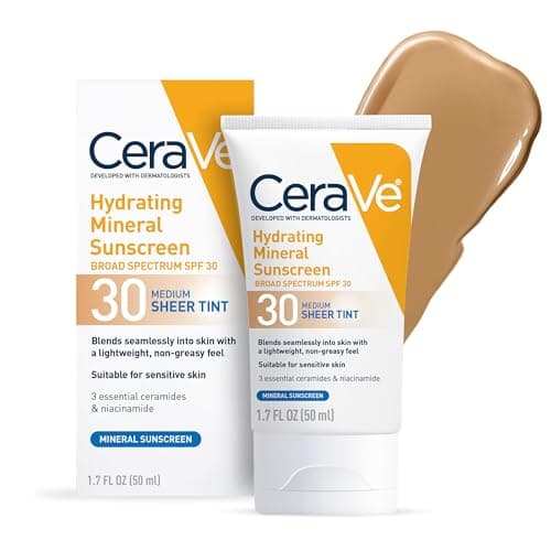 CeraVe Hydrating Mineral Sunscreen Sheer Tint SPF 30